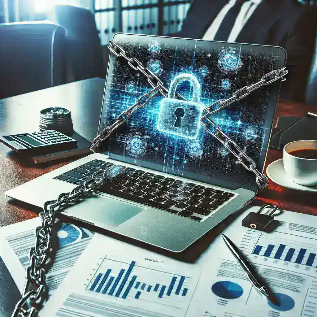 Como os laptops empresariais abordam as questões de segurança?